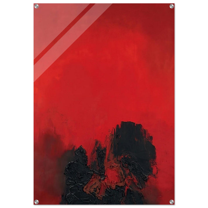 UNTITLED 1961 - Luis Feito Acrylic Print - 70x100 cm / 28x40″ inches | Luis Feito Wall Art | Luis Feito Prints