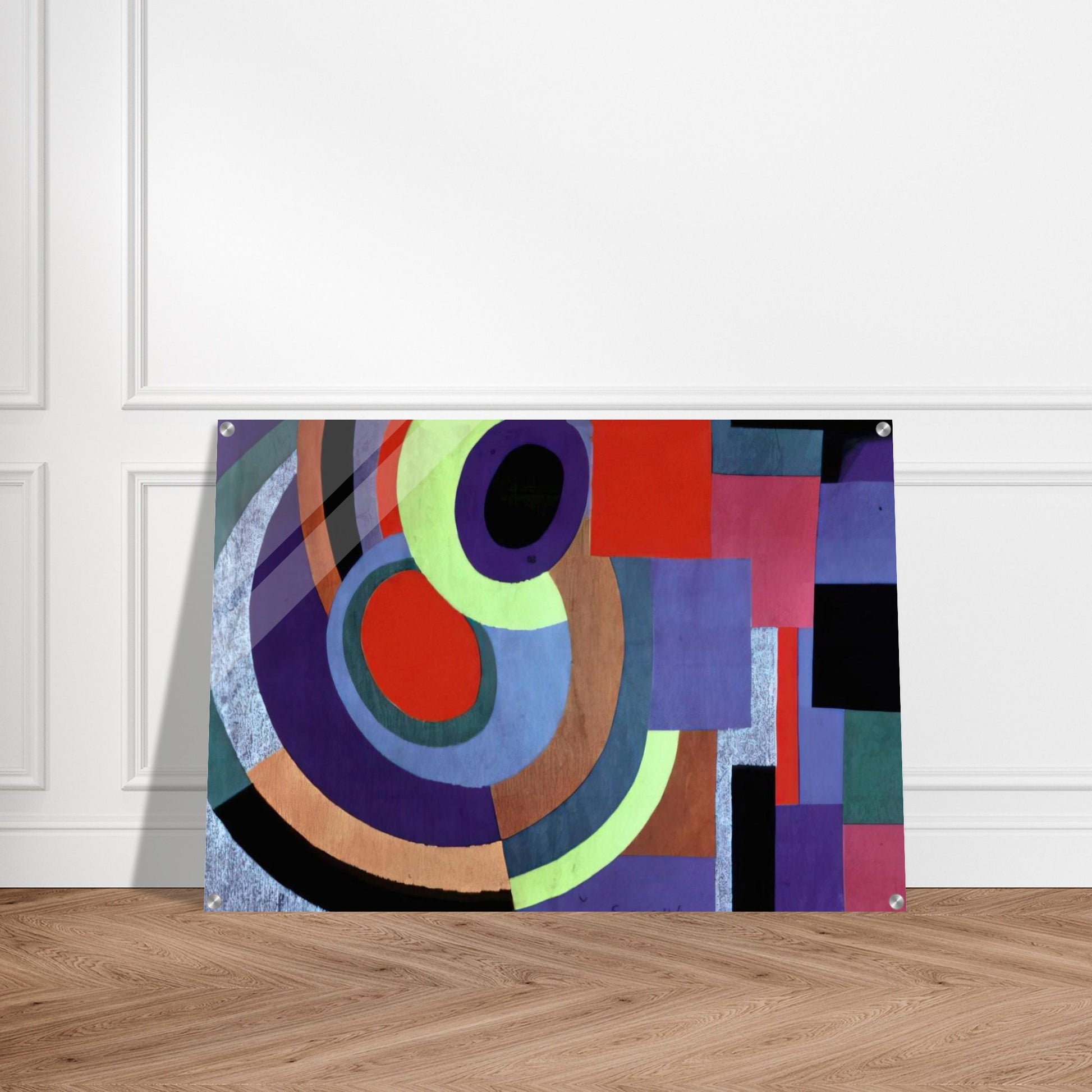 ICARUS - Sonia Delaunay Acrylic Print - 70x100 cm / 28x40″ inches | Sonia Delaunay Wall Art | Sonia Delaunay Prints