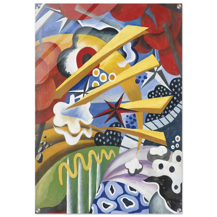 Untitled - 1919 - Julius Evola Acrylic Print - 70x100 cm / 28x40″ inches | Julius Evola Wall Art | Julius Evola Prints