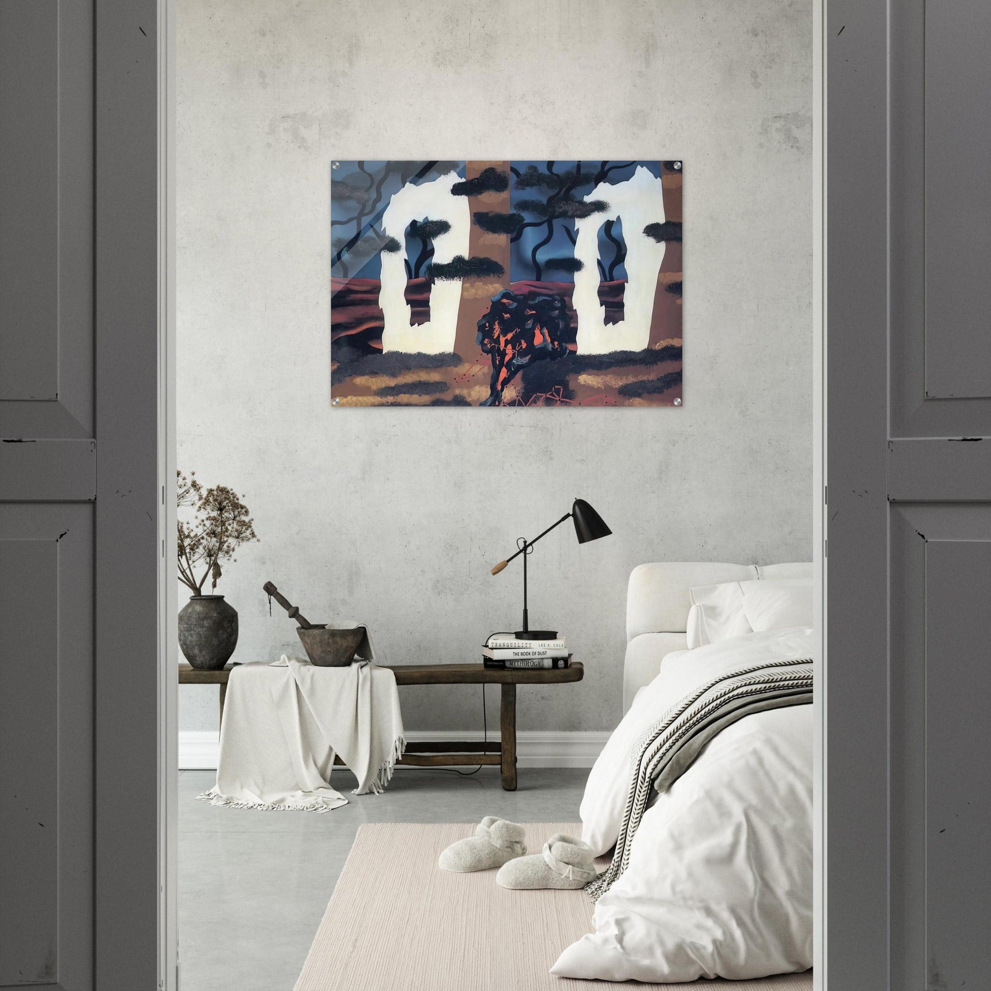 A TASTE OF THE INVISIBLE 1927 - Rene Magritte Acrylic Print - 70x100 cm / 28x40″ inches | Rene Magritte Wall Art | Rene Magritte Prints