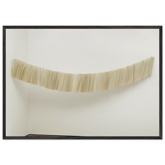 Little Train - Mira Schendel Framed Art Print – Black Wooden Frame - Default Title - -Framed Art Print