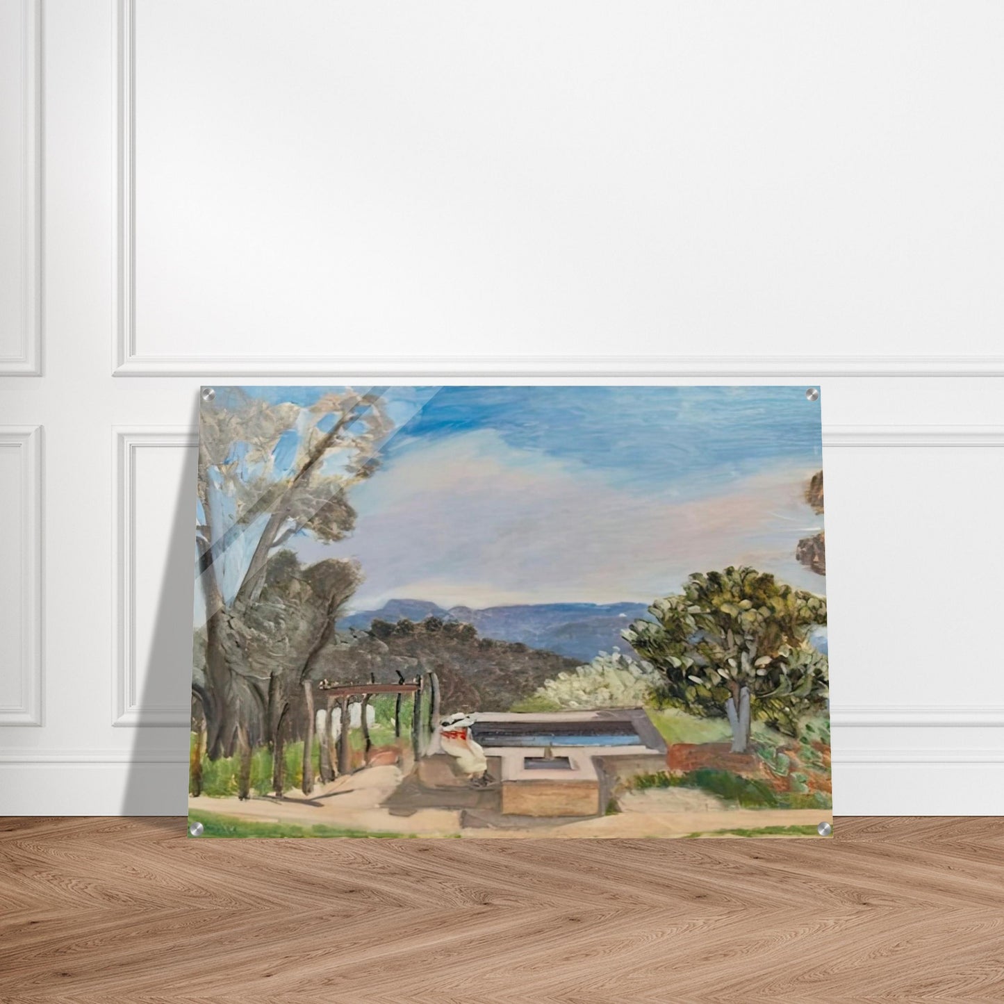 LE VIVIER PAYSAGE DE PROVENCE 1923 - Henri Matisse Acrylic Print - 70x100 cm / 28x40″ inches