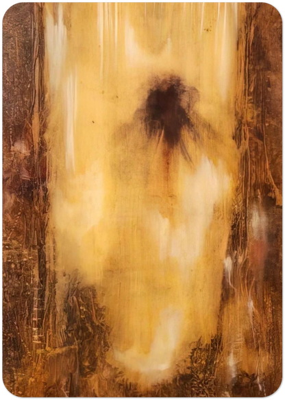 Homage of Melville - Abstract Expressionism By Paul Jenkins Pack of 10 Post Cards | Paul Jenkins Post Cards | A6 (10.5 x 14.8 cm) - 4.1 x 5.8 inches