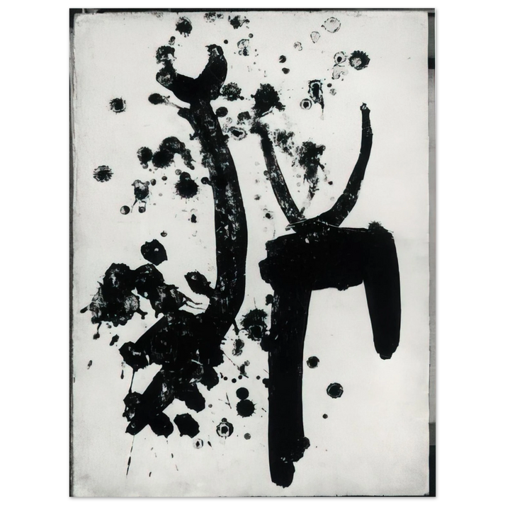Hans Hartung - Untitled T1938-31 - 1938  75x100 cm / 30x40inches Fine Art Poster