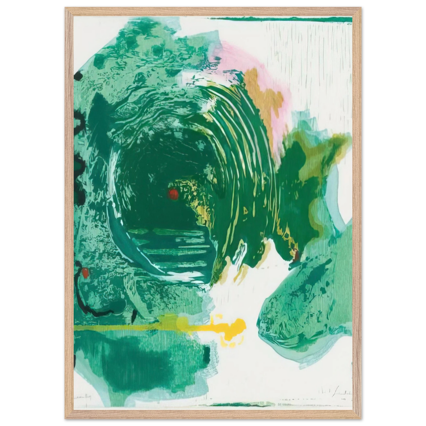 Helen Frankenthaler - Radius - 1993 Wall art - 40x60 cm / 16x24 inches - Fine Art Poster - -