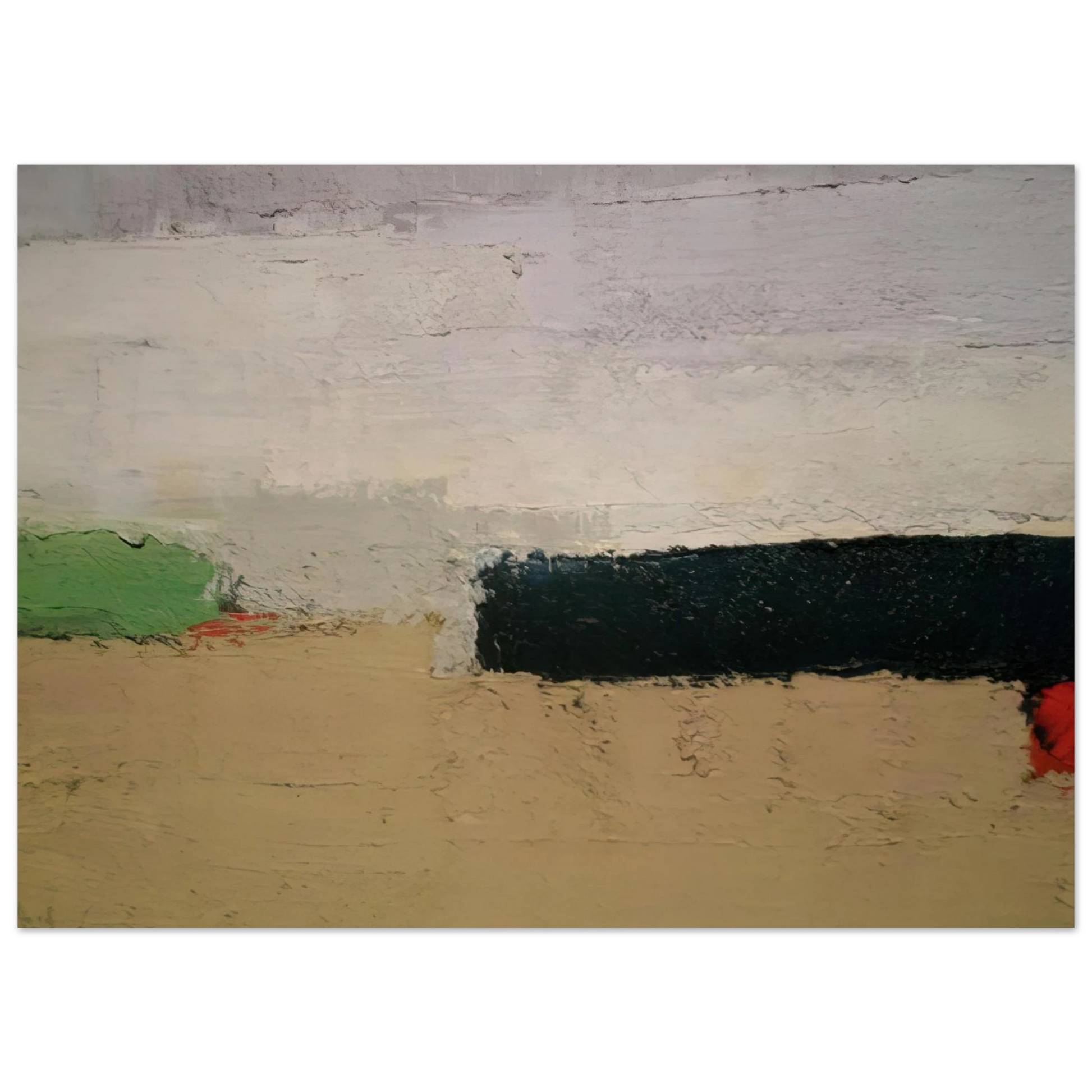 Nicolas de Stael - Paysage - 1952 Fine Art Poster - 75x100 cm / 30x40 inches