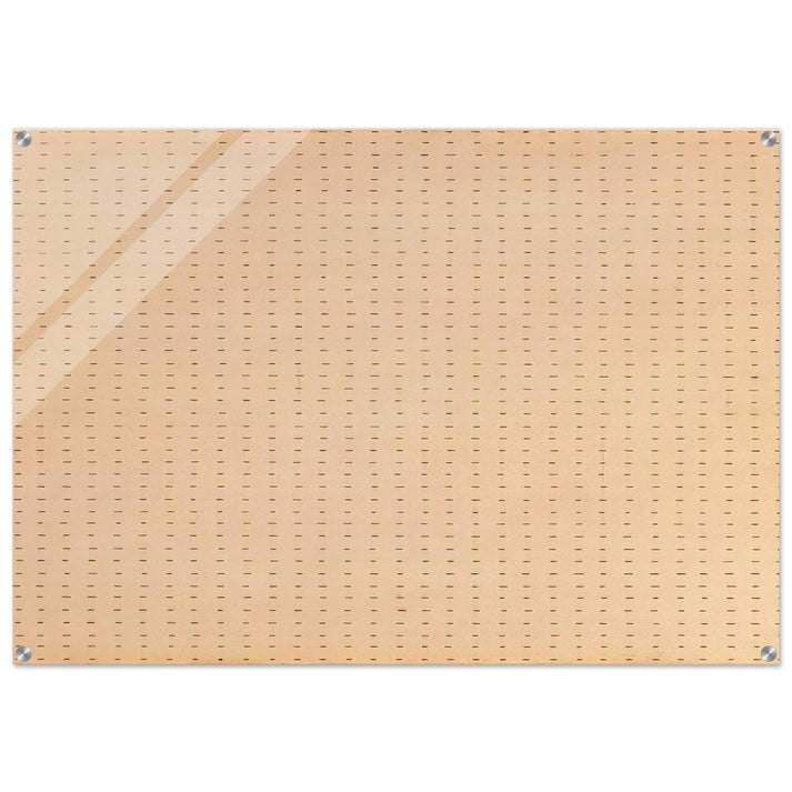 Untitled  White Flower  - Agnes Martin Acrylic Print - 70x100 cm / 28x40″ inches