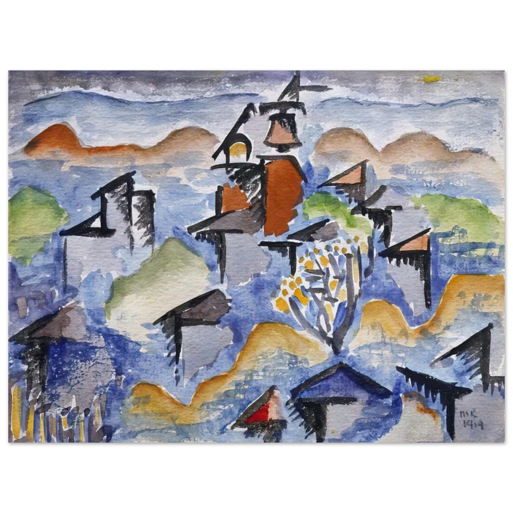 Man Ray - LANDSCAPE Fine Art Poster - Default Title