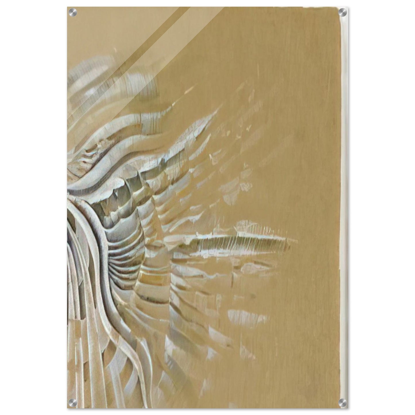 UNTITLED 1982 - Lee Bontecou Acrylic Print - 70x100 cm / 28x40″ inches | Lee Bontecou Wall Art | Lee Bontecou Prints