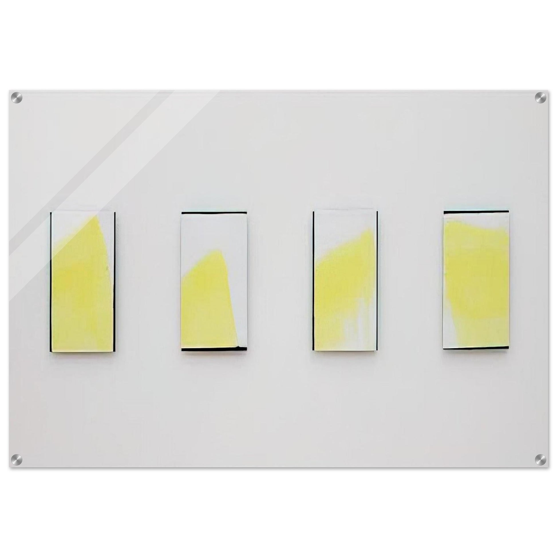 Ohne Titel - 1977 - Blinky Palermo Acrylic Print - 70x100 cm / 28x40″ inches | Blinky Palermo Wall Art | Blinky Palermo Prints