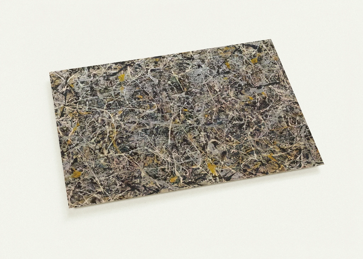 NUMBER 1 By Jackson Pollock Pack of 10 Post Cards | Jackson Pollock Post Cards | A6 (10.5 x 14.8 cm) - 4.1 x 5.8 inches