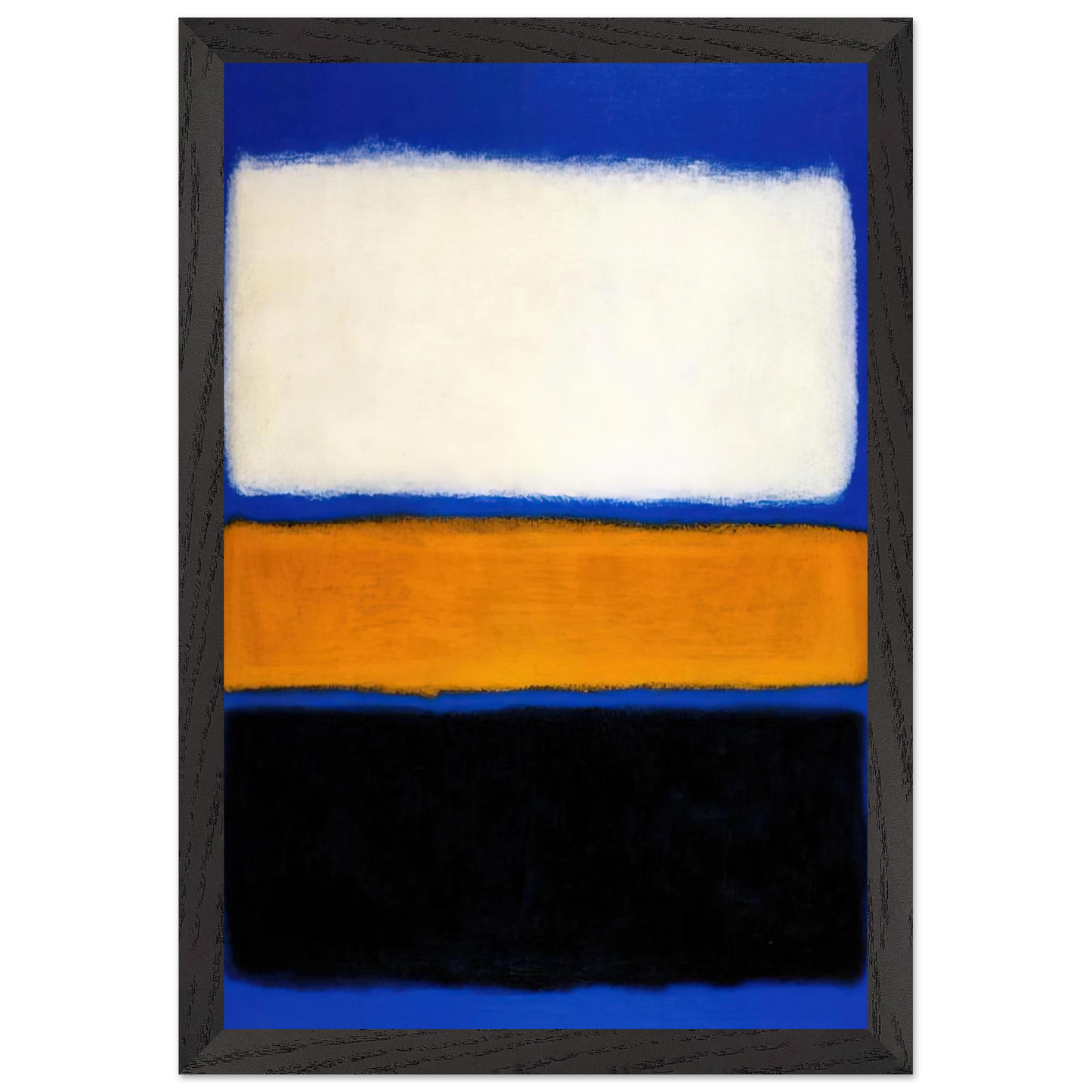 Mark Rothko - No. 16 - 1961 Wall Art - 21x29.7 cm / 8x12" - Premium Wooden Framed Poster With Fine Art Paper - Wood frame