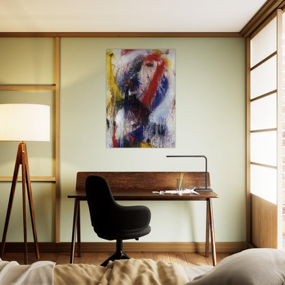 Excalibur - 1960 - Norman Bluhm Brushed Aluminum Print - 70x100 cm / 28x40 inches | Norman Bluhm Aluminum Print | Norman Bluhm Prints