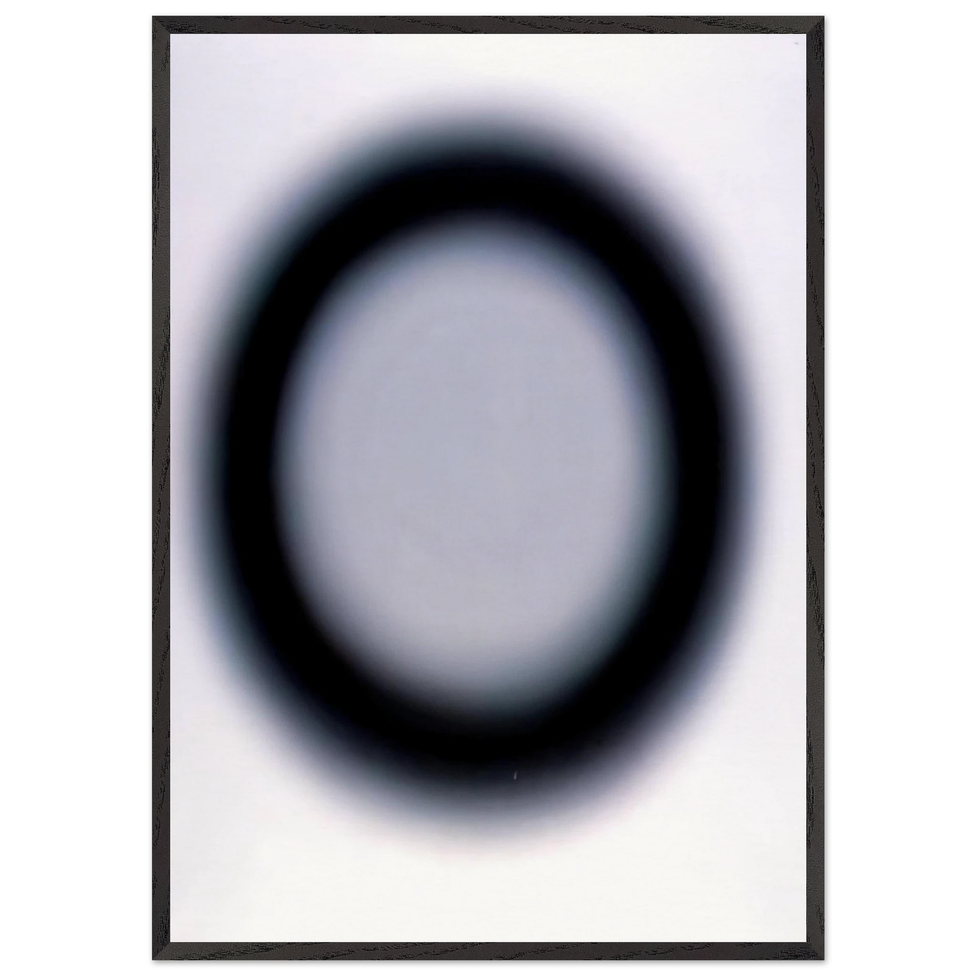 Square 16 - 1962 - Wojciech Fangor Framed Art Print – Black Wooden Frame - Default Title - -Framed Art Print