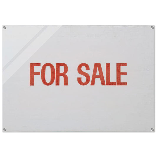 For Sale - 1962 - Billy Apple Acrylic Print - 70x100 cm / 28x40″ inches