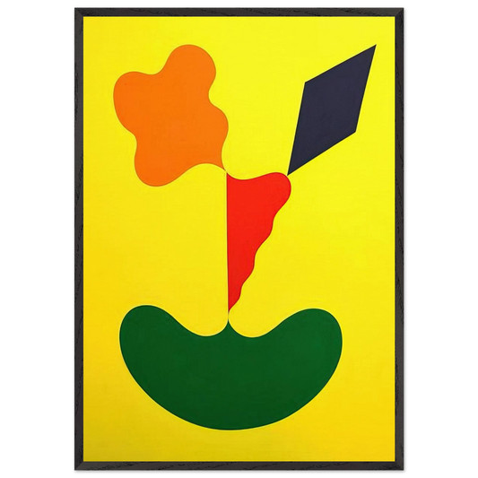 Cypher - 1963 - Jeremy Moon Framed Art Print – Black Wooden Frame - Default Title - -Framed Art Print