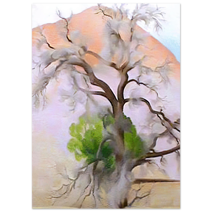 Georgia O'Keeffe - Pinons with Cedar Fine Art Poster