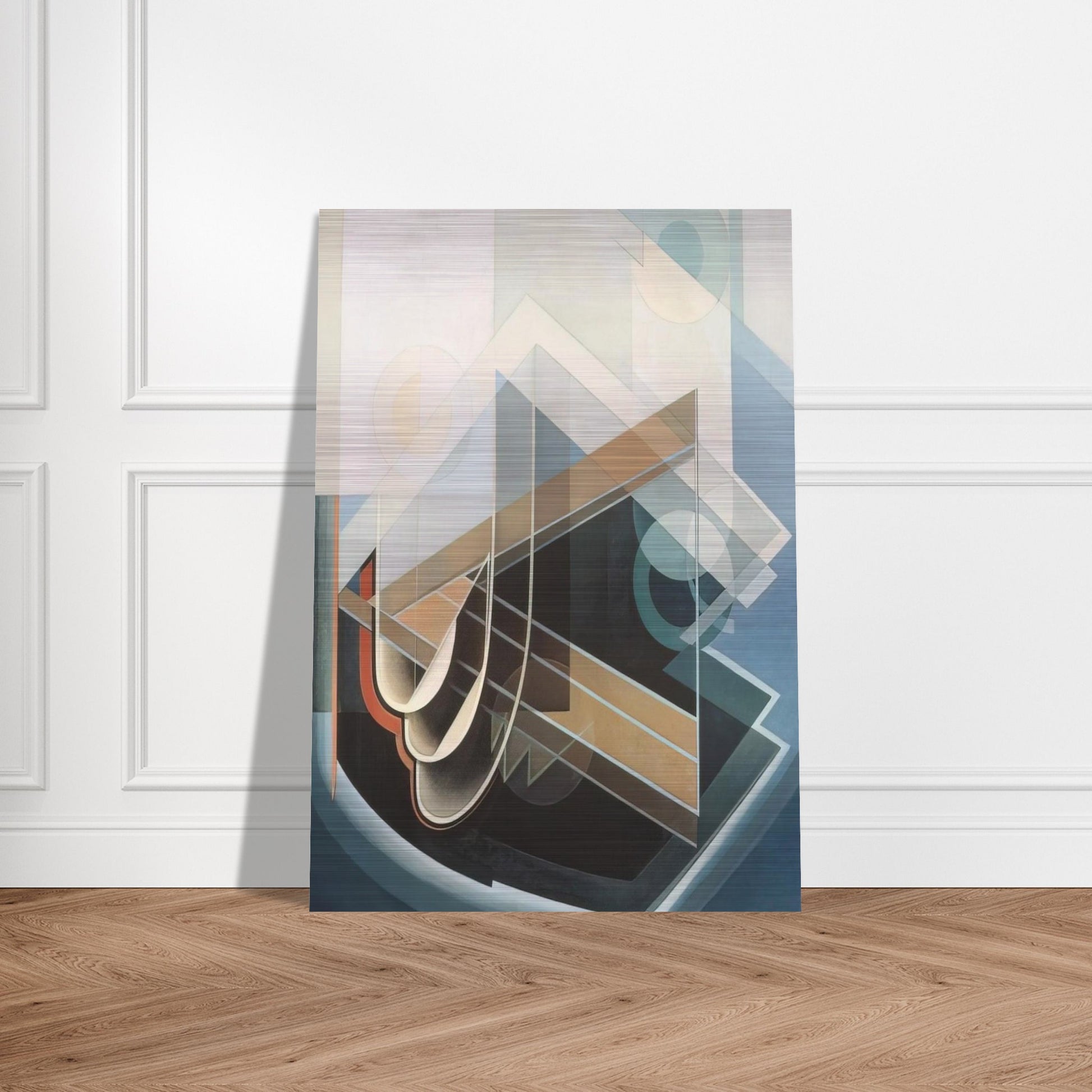 Abstract No. 7 - 1939 - Lawren Harris Brushed Aluminum Print - 70x100 cm / 28x40 inches | Lawren Harris Aluminum Print | Lawren Harris Prints