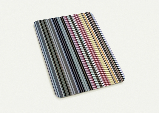 Alice Tully Hall Sampler - 1961 By Gene Davis Pack of 10 Post Cards | Gene Davis Post Cards | A6 (10.5 x 14.8 cm) - 4.1 x 5.8 inches