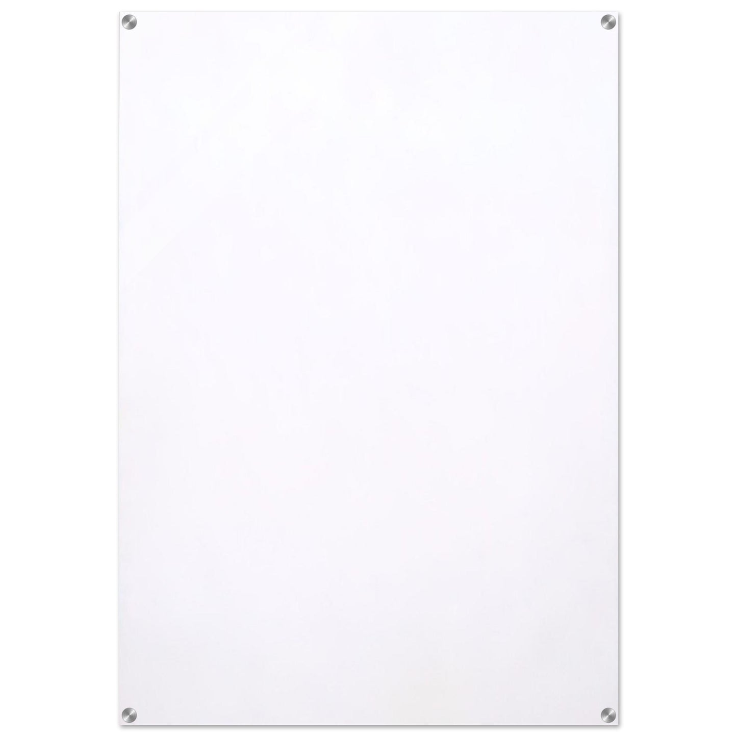 WHITE PAINTING 1951 - Robert Rauschenberg Acrylic Print - 70x100 cm / 28x40″ inches | Robert Rauschenberg Wall Art | Robert Rauschenberg Prints