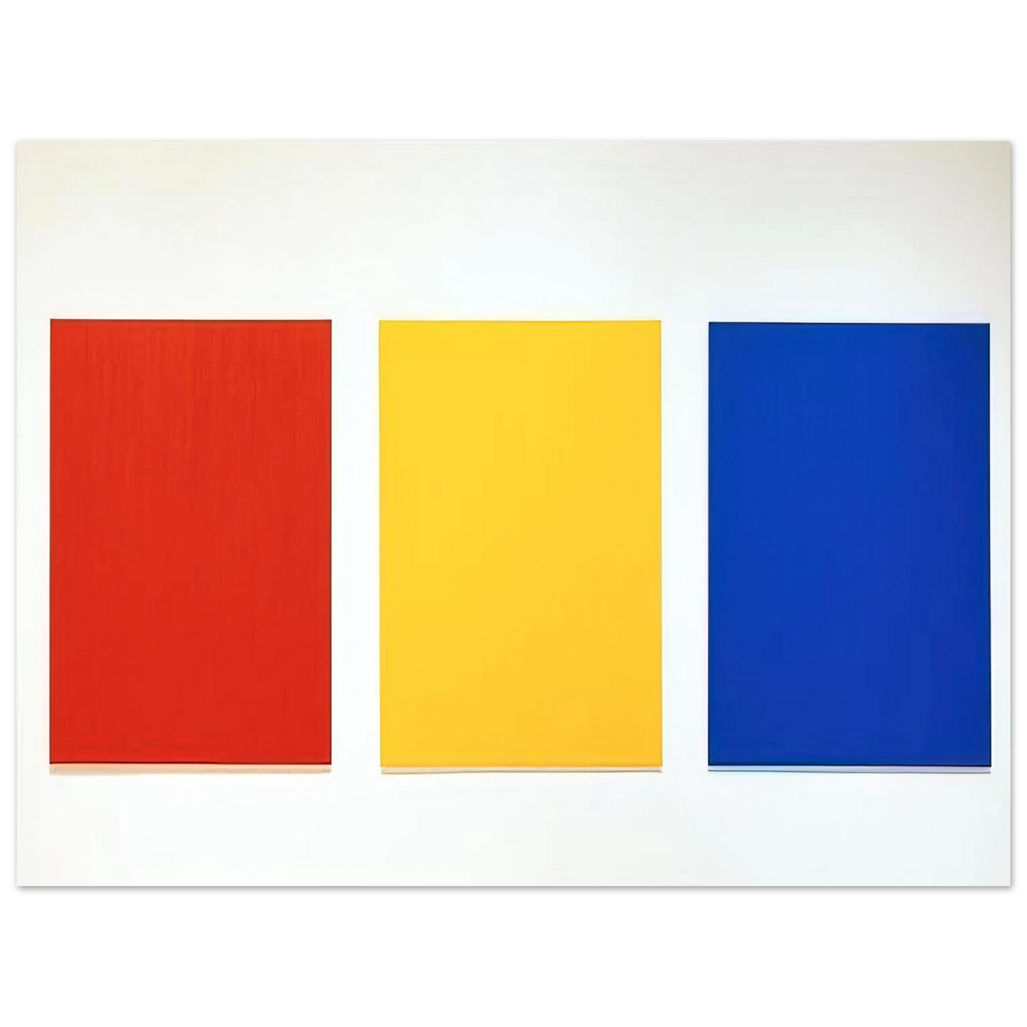 Ellsworth Kelly - Red Yellow Blue III Fine Art Poster - Default Title