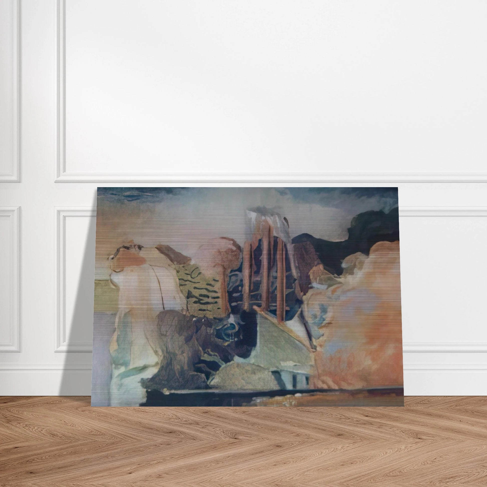 unknow ntitle - Lyrical Abstraction - Menez Brushed Aluminum Print - 70x100 cm / 28x40 inches | Menez Aluminum Print | Menez Prints