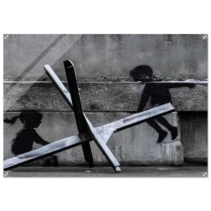 KYIV KHRESHCHYATYK 9 2022 - Banksy Acrylic Print - 70x100 cm / 28x40″ inches