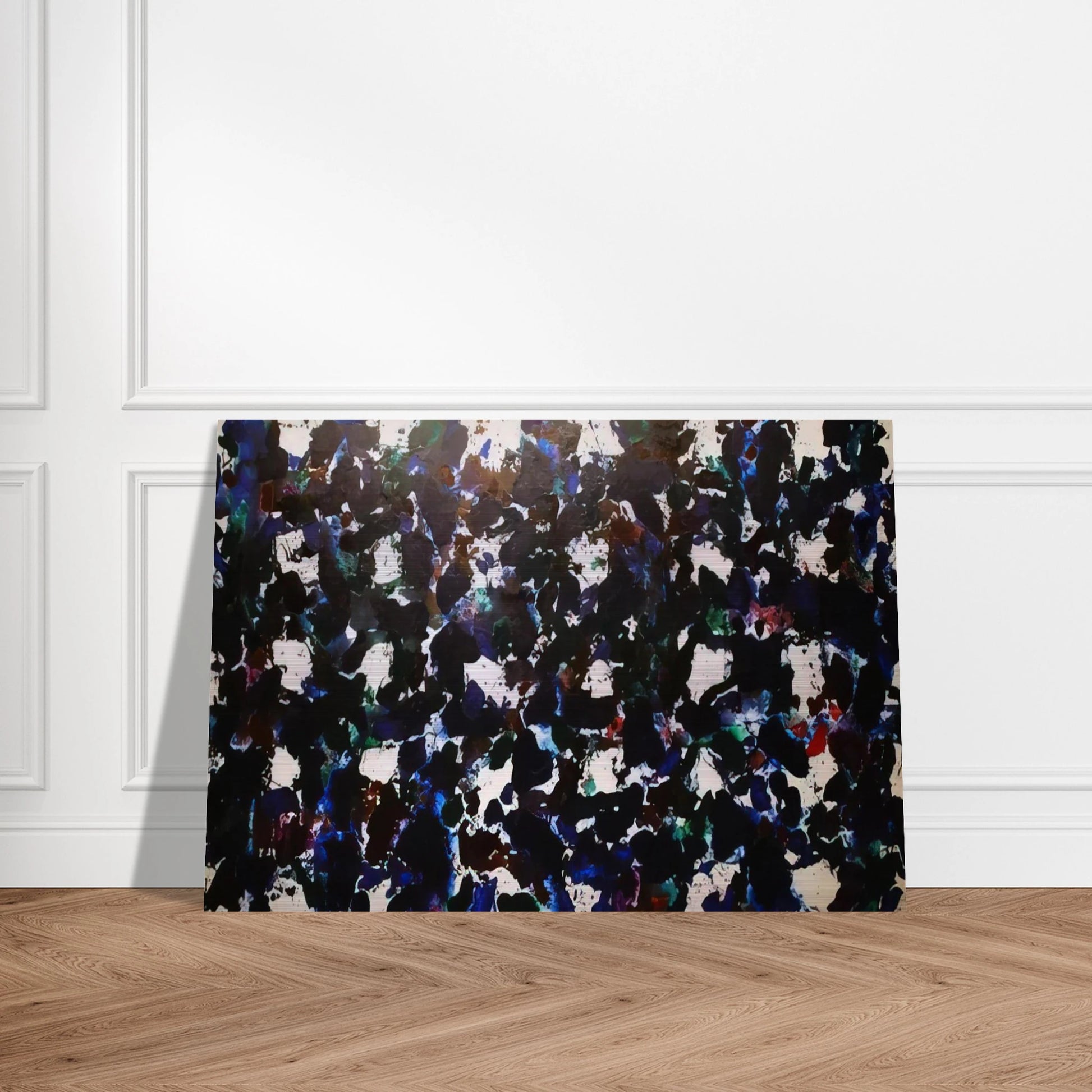 Free Floating Clouds - Sam Francis Brushed Aluminum Print - 70x100 cm / 28x40 inches | Sam Francis Aluminum Print | Sam Francis Prints