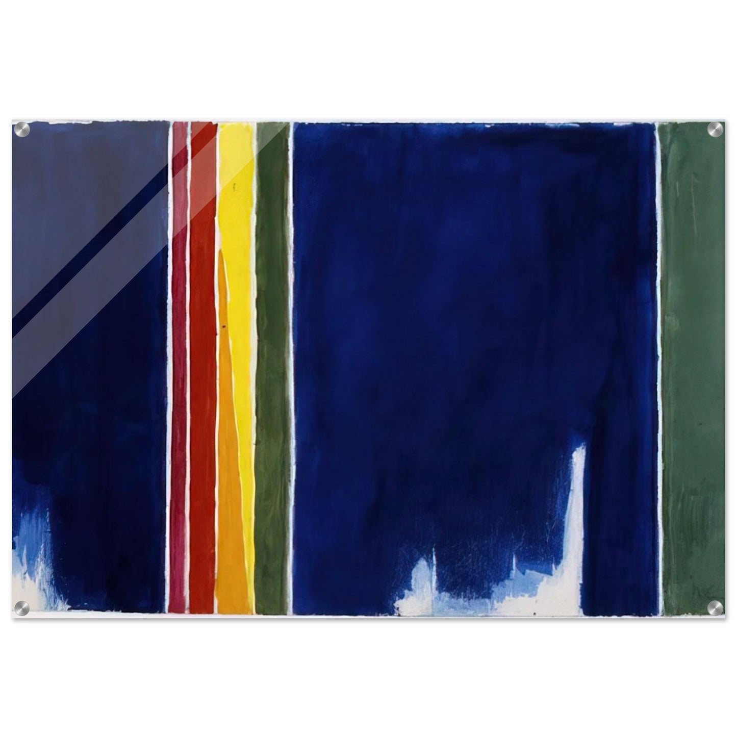 ATMOSPHERIC EFFECTS I 1970 - Alma Woodsey Thomas Acrylic Print - 70x100 cm / 28x40″ inches | Alma Woodsey Thomas Wall Art | Alma Woodsey Thomas Prints