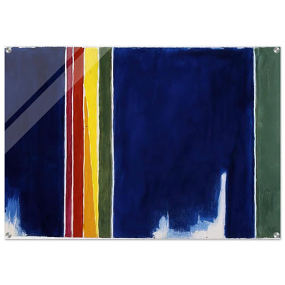 ATMOSPHERIC EFFECTS I 1970 - Alma Woodsey Thomas Acrylic Print - 70x100 cm / 28x40″ inches | Alma Woodsey Thomas Wall Art | Alma Woodsey Thomas Prints