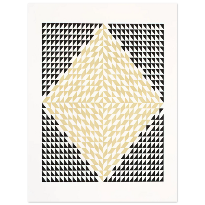 Anni Albers - SECOND MOVEMENT V 1968  75x100 cm / 30x40inches Fine Art Poster