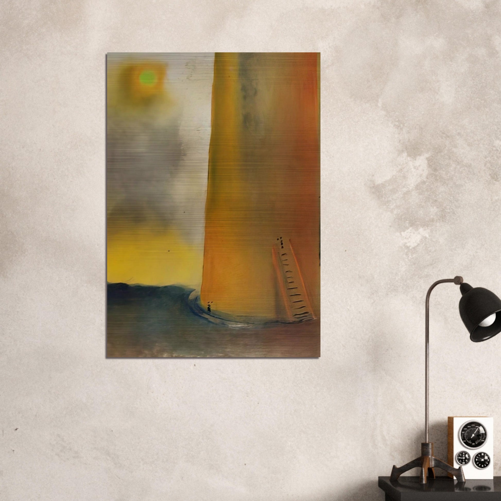 TOWER 1 - Salvador Dali Brushed Aluminum Print - 70x100 cm / 28x40 inches | Salvador Dali Aluminum Print | Salvador Dali Prints