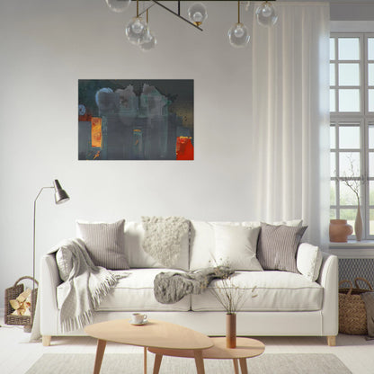 Janus, 1990- - Helen Frankenthaler Brushed Aluminum Print - 70x100 cm / 28x40 inches | Helen Frankenthaler Aluminum Print | Helen Frankenthaler Prints