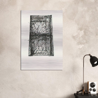 Suicide Notes - 1972 - Brice Marden Brushed Aluminum Print - 70x100 cm / 28x40 inches | Brice Marden Aluminum Print | Brice Marden Prints