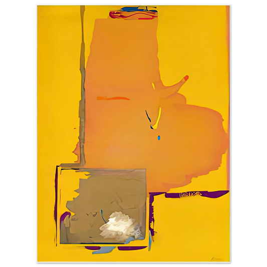 Helen Frankenthaler - Mardi Gras, 1987- Wall Art - 21x29.7 cm / 8x12" - Fine Art Poster - -