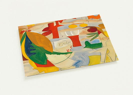Abstract Landscape, 1951- By Helen Frankenthaler Pack of 10 Post Cards | Helen Frankenthaler Post Cards | A6 (10.5 x 14.8 cm) - 4.1 x 5.8 inches