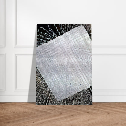 CLOUD SERIES V 1978 - Lenore Tawney Brushed Aluminum Print - 70x100 cm / 28x40 inches | Lenore Tawney Aluminum Print | Lenore Tawney Prints