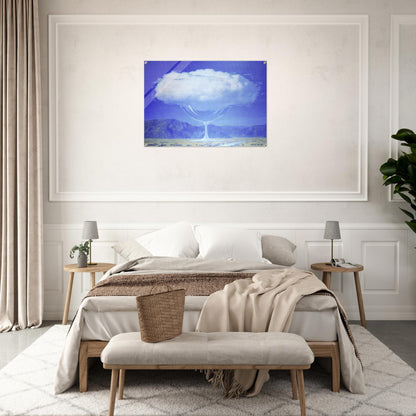 THE HEARTSTRINGS 1960 - Rene Magritte Acrylic Print - 70x100 cm / 28x40″ inches | Rene Magritte Wall Art | Rene Magritte Prints