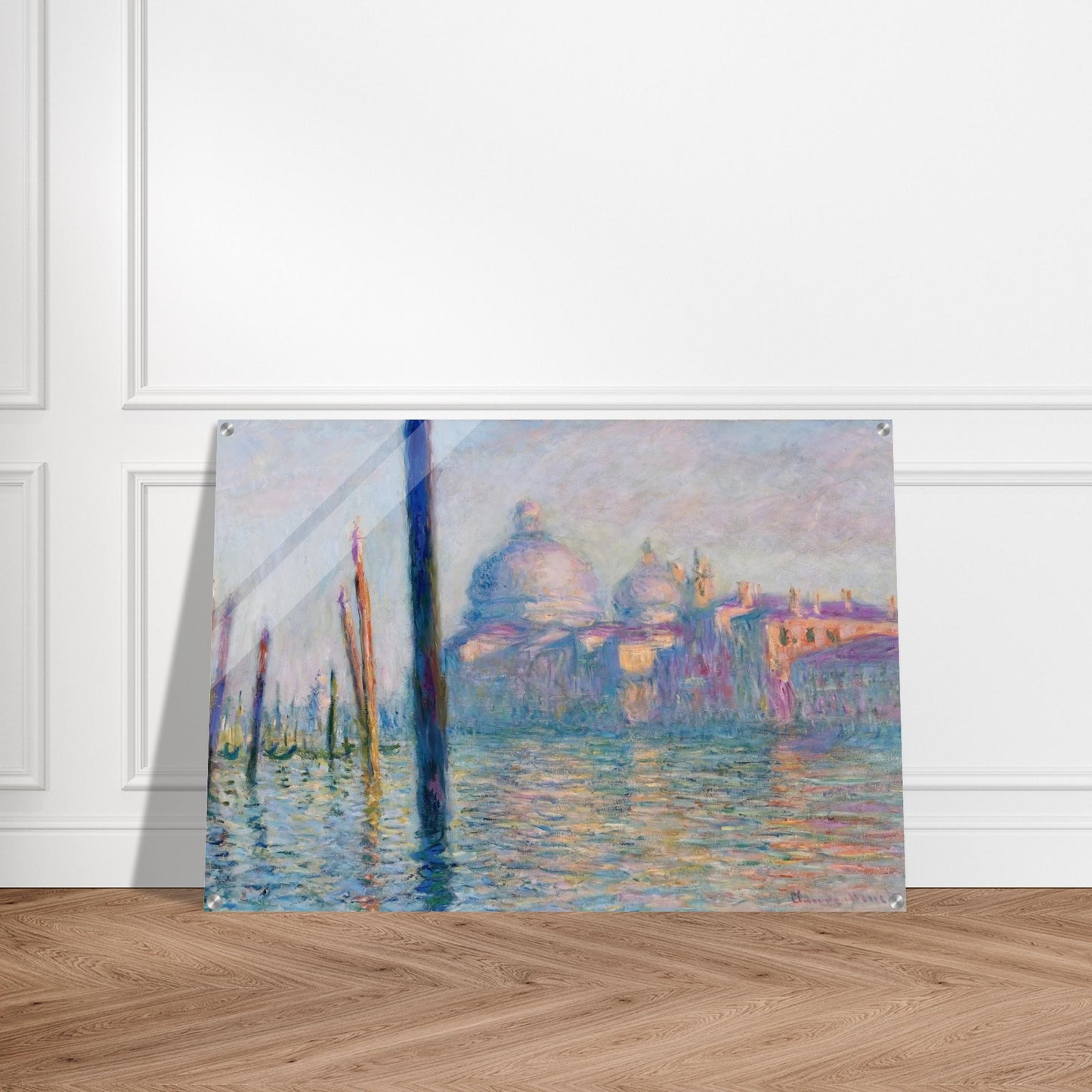 The Grand Canal in Venice 01 - claude monet Acrylic Print - 70x100 cm / 28x40″ inches