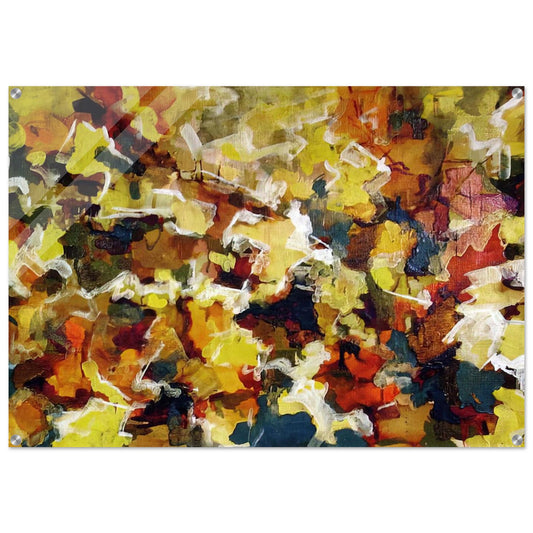ABSTRACT EXPRESSIONIST AUTUMN SKY 1953 - Audrey Flack Acrylic Print - 70x100 cm / 28x40″ inches