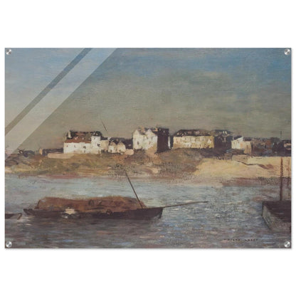 BRETON HARBOUR - Odilon Redon Acrylic Print - 70x100 cm / 28x40″ inches | Odilon Redon Wall Art | Odilon Redon Prints