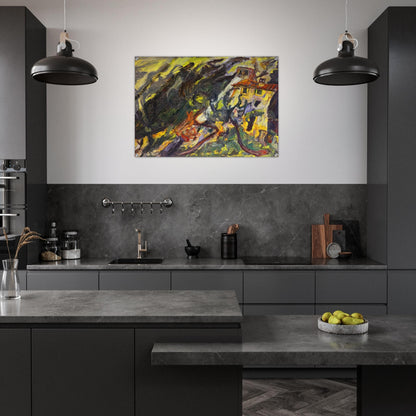 GORGE DE LOUP SUR VENCE - Chaim Soutine Acrylic Print - 70x100 cm / 28x40″ inches | Chaim Soutine Wall Art | Chaim Soutine Prints