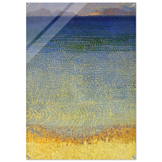 The Iles d'Or The Iles d'Hyeres, Var - Henri-Edmond Cross Acrylic Print - 70x100 cm / 28x40″ inches | Henri-Edmond Cross Wall Art | Henri-Edmond Cross Prints