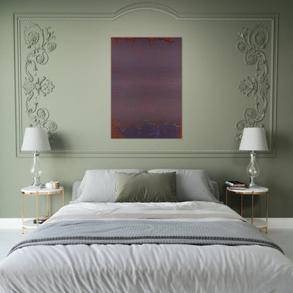 Infinity Field - 1973 - Theodoros Stamos Brushed Aluminum Print - 70x100 cm / 28x40 inches | Theodoros Stamos Aluminum Print | Theodoros Stamos Prints