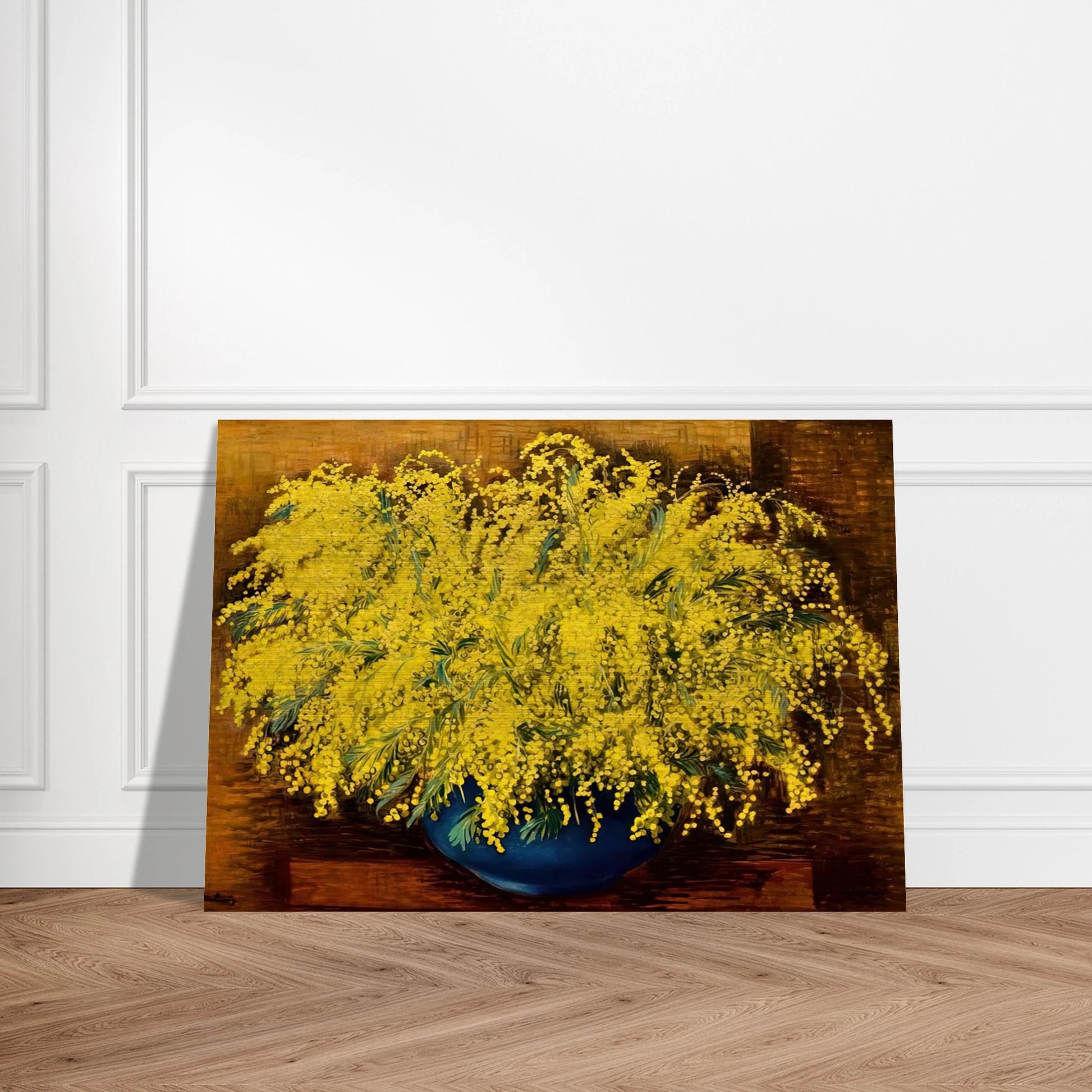 MIMOSAS 1939 - Moise Kisling Brushed Aluminum Print - 70x100 cm / 28x40 inches | Moise Kisling Aluminum Print | Moise Kisling Prints