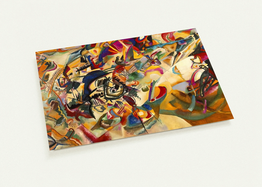 COMPOSITION VII 1913 By Wassily Kandinsky Pack of 10 Post Cards | Wassily Kandinsky Post Cards | A6 (10.5 x 14.8 cm) - 4.1 x 5.8 inches
