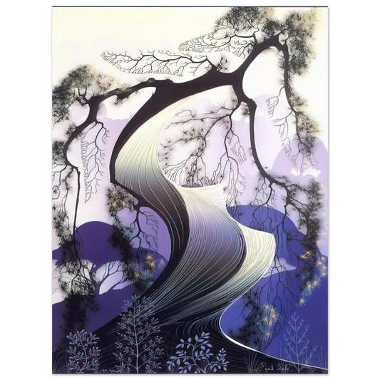 Eyvind Earle - Bonsai Fine Art Poster - Default Title