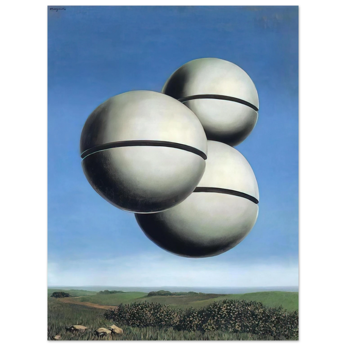 Rene Magritte - THE VOICE OF SPACE 1928  75x100 cm / 30x40inches Fine Art Poster