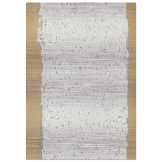 Enter - Robert Ryman Brushed Aluminum Print - 70x100 cm / 28x40 inches | Robert Ryman Aluminum Print | Robert Ryman Prints