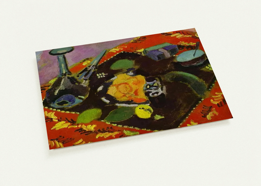 DISHES AND FRUIT 1906 By Henri Matisse Pack of 10 Post Cards | Henri Matisse Post Cards | A6 (10.5 x 14.8 cm) - 4.1 x 5.8 inches